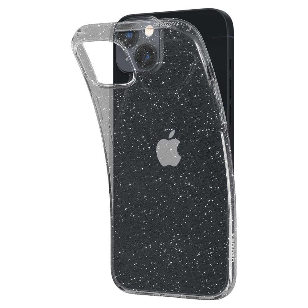 Pokrowiec etui Spigen Liquid Glitter przeroczyste APPLE iPhone 14 / 6