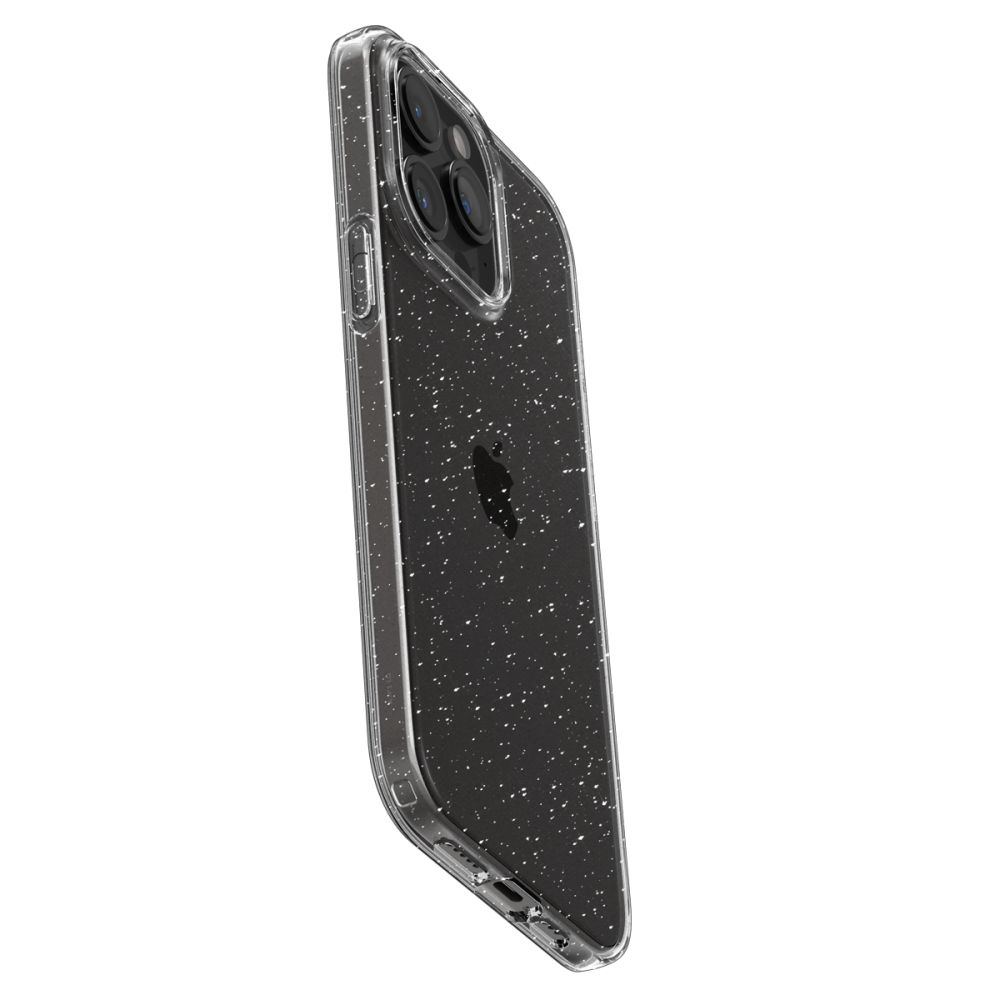 Pokrowiec etui Spigen Liquid Glitter przeroczyste APPLE iPhone 15 Pro / 8