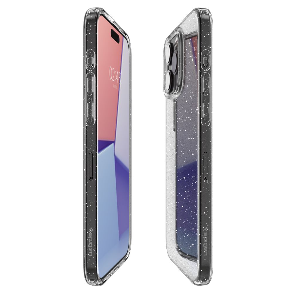 Pokrowiec etui Spigen Liquid Glitter przeroczyste APPLE iPhone 15 Pro / 9
