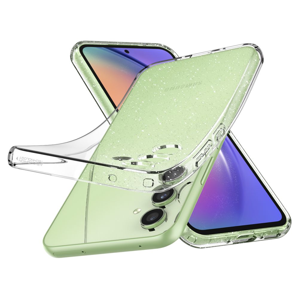 Pokrowiec etui Spigen Liquid Glitter przeroczyste SAMSUNG Galaxy A54 5G / 7