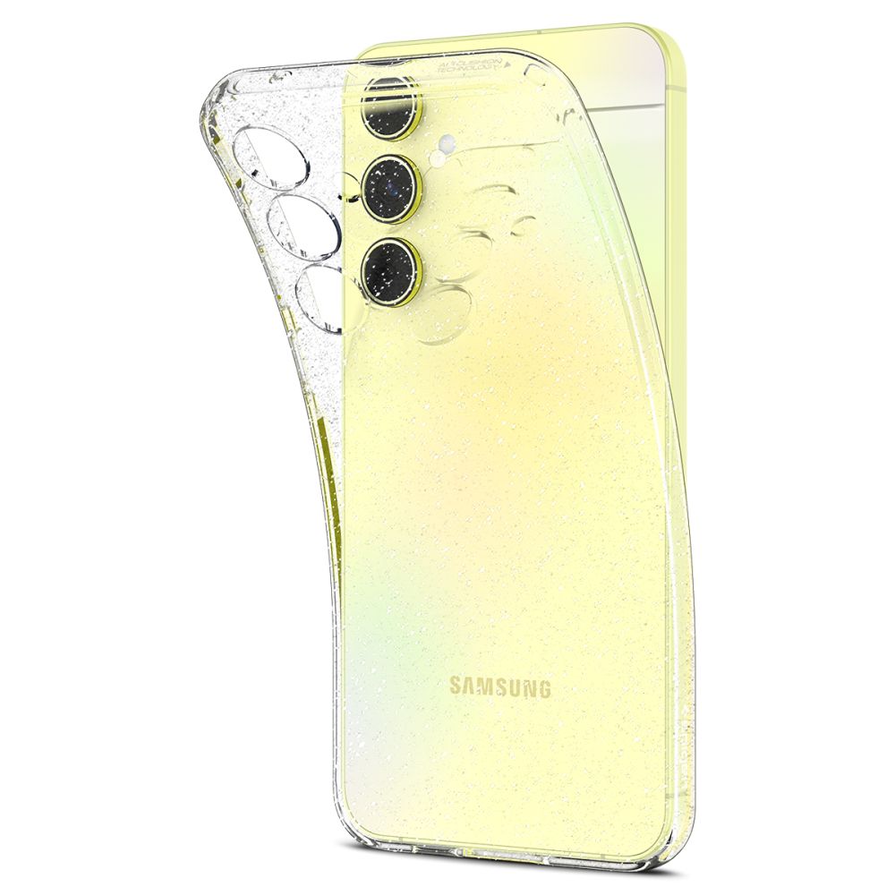 Pokrowiec etui Spigen Liquid Glitter przeroczyste SAMSUNG Galaxy A55 5G / 10