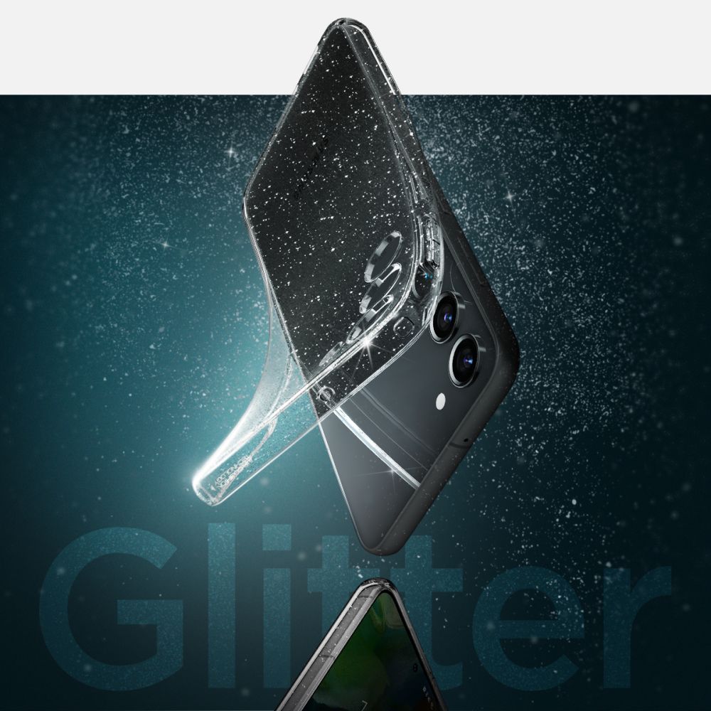Pokrowiec etui Spigen Liquid Glitter przeroczyste SAMSUNG Galaxy S23 / 10