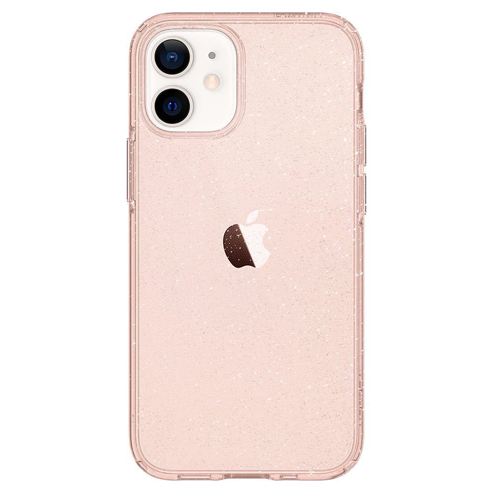 Pokrowiec etui Spigen Liquid Glitter rose APPLE iPhone 12 Mini / 2