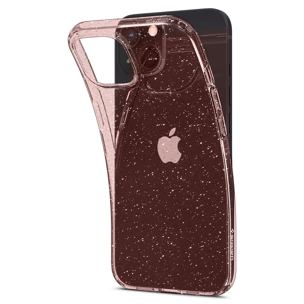 Pokrowiec etui Spigen Liquid Glitter rose APPLE iPhone 13 / 6