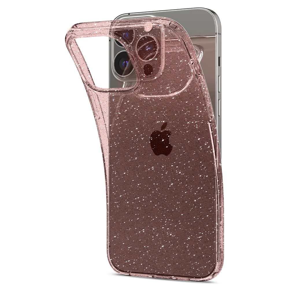 Pokrowiec etui Spigen Liquid Glitter rose APPLE iPhone 13 Pro / 6