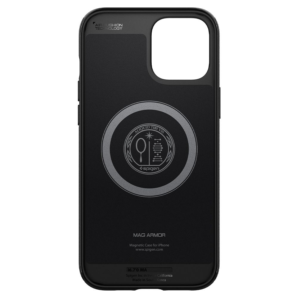 Pokrowiec etui Spigen Mag Armor czarne APPLE iPhone 12 Pro Max / 3