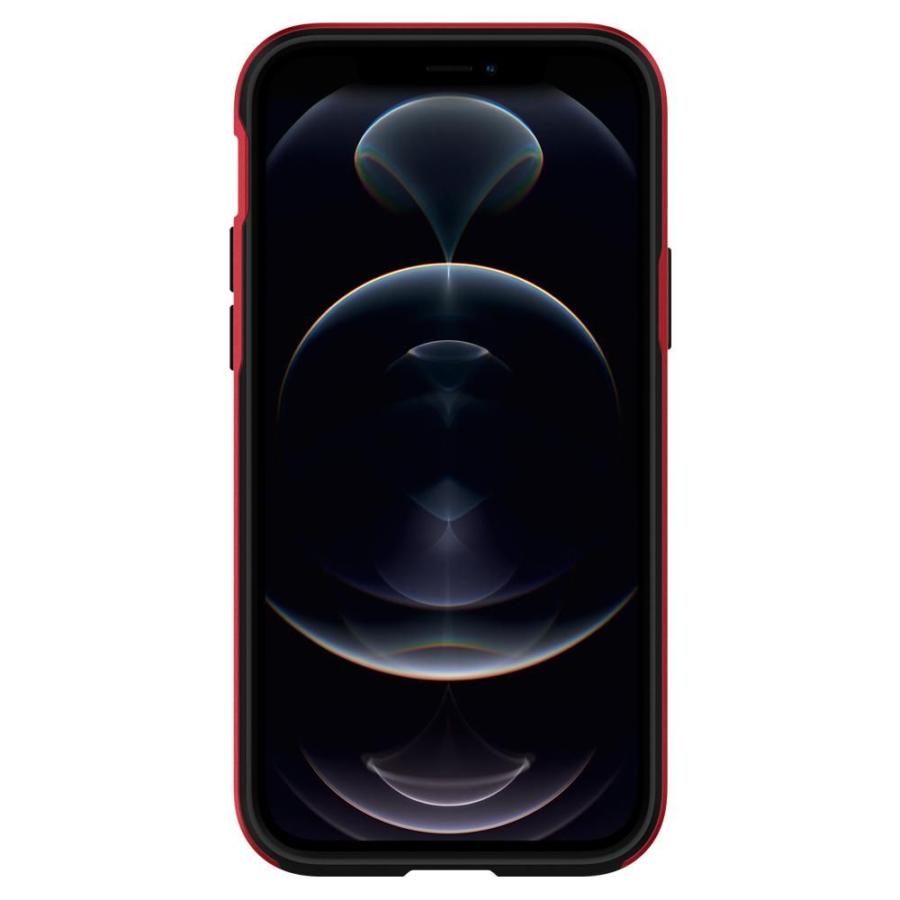 Pokrowiec etui Spigen Neo Hybrid czerwone APPLE iPhone 12 / 2