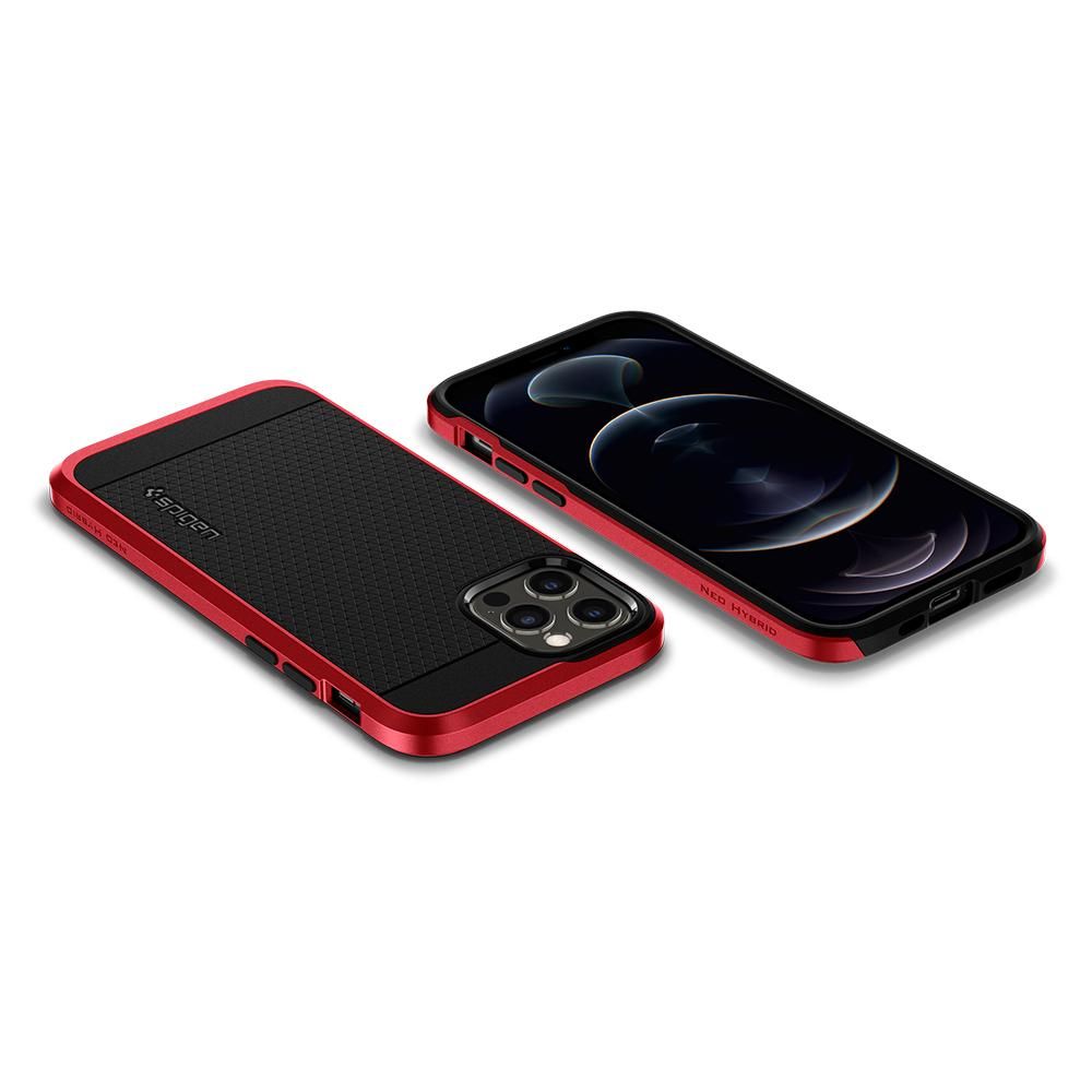 Pokrowiec etui Spigen Neo Hybrid czerwone APPLE iPhone 12 / 6