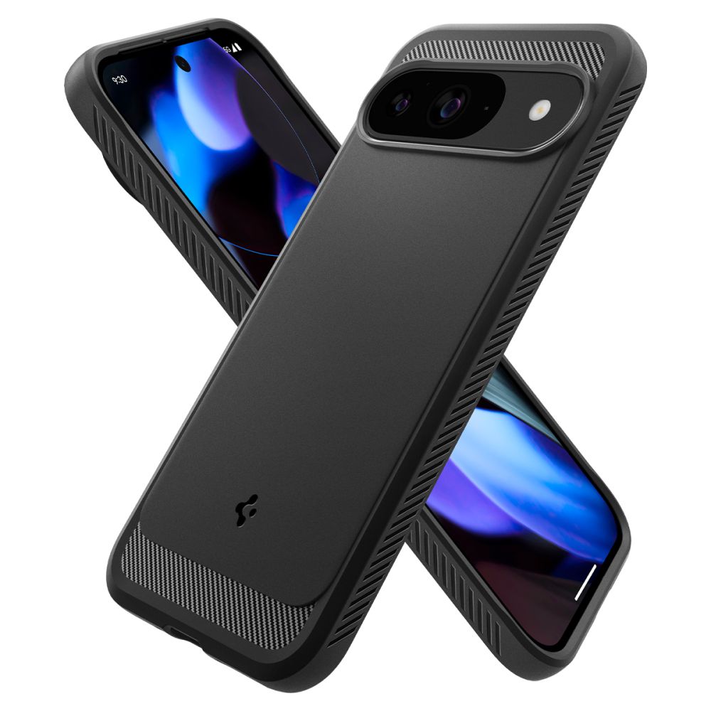 Pokrowiec etui Spigen Rugged Armor czarne Google Pixel 9 / 6