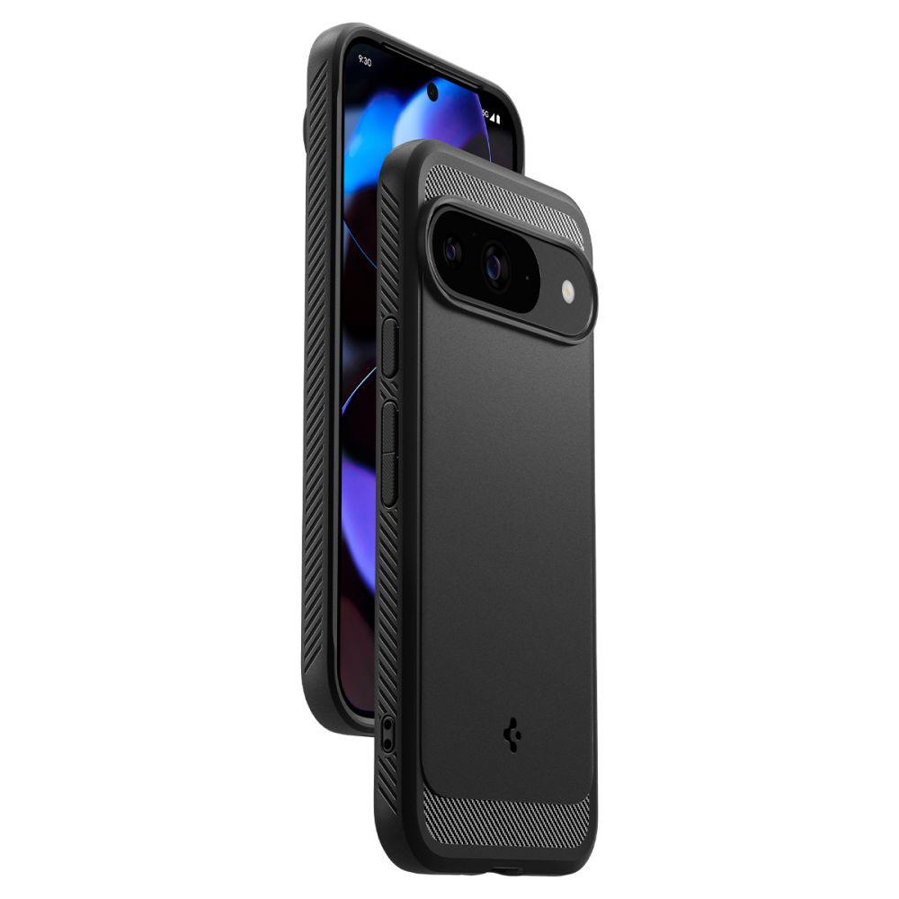 Pokrowiec etui Spigen Rugged Armor czarne Google Pixel 9 / 7