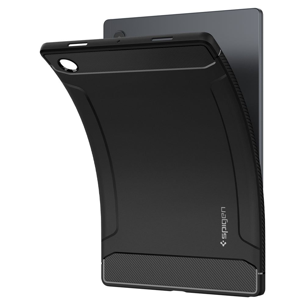 Pokrowiec etui Spigen Rugged Armor czarne SAMSUNG Galaxy Tab A8 10.5 2021 / 9