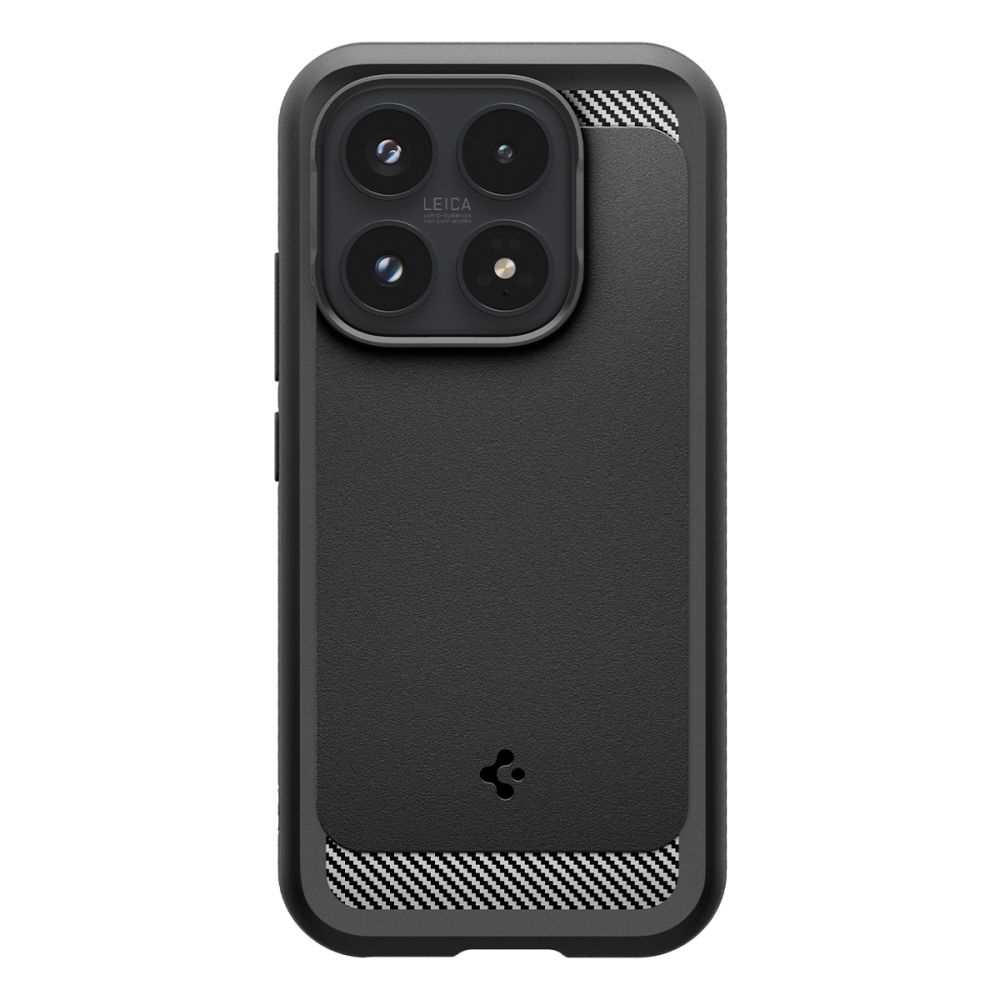 Pokrowiec etui Spigen Rugged Armor czarne Xiaomi 17 / 2