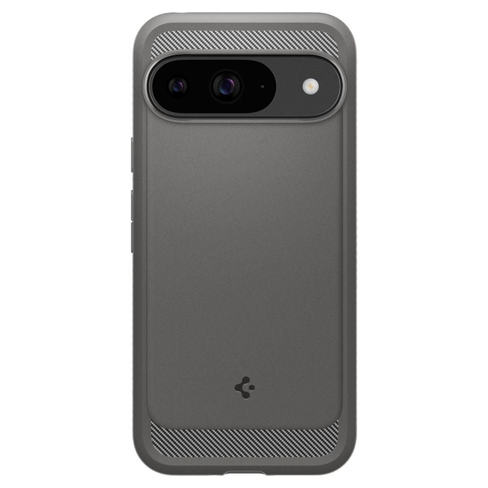 Pokrowiec etui Spigen Rugged Armor Marble grey Google Pixel 9 / 2