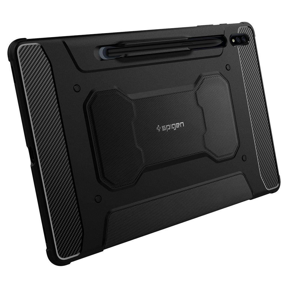 Pokrowiec etui Spigen Rugged Armor Pro czarne SAMSUNG Galaxy Tab S7 11.0 / 5