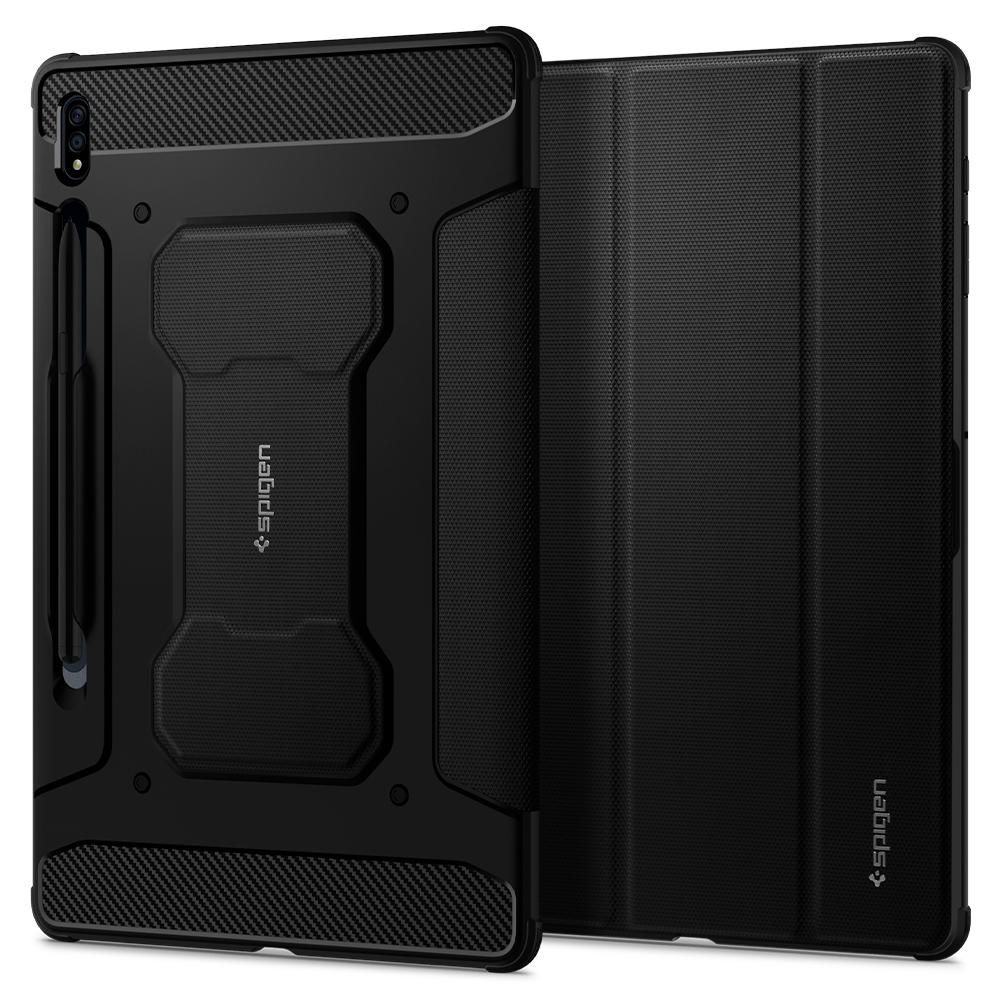 Pokrowiec etui Spigen Rugged Armor Pro czarne SAMSUNG Galaxy Tab S7 11.0 / 9