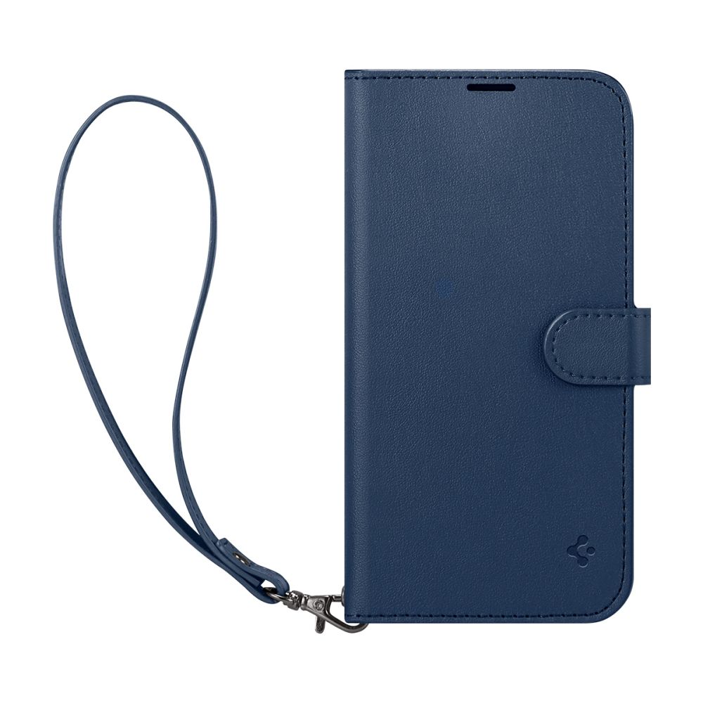 Pokrowiec etui Spigen SGP Wallet S Classic niebieskie APPLE iPhone 14 / 2