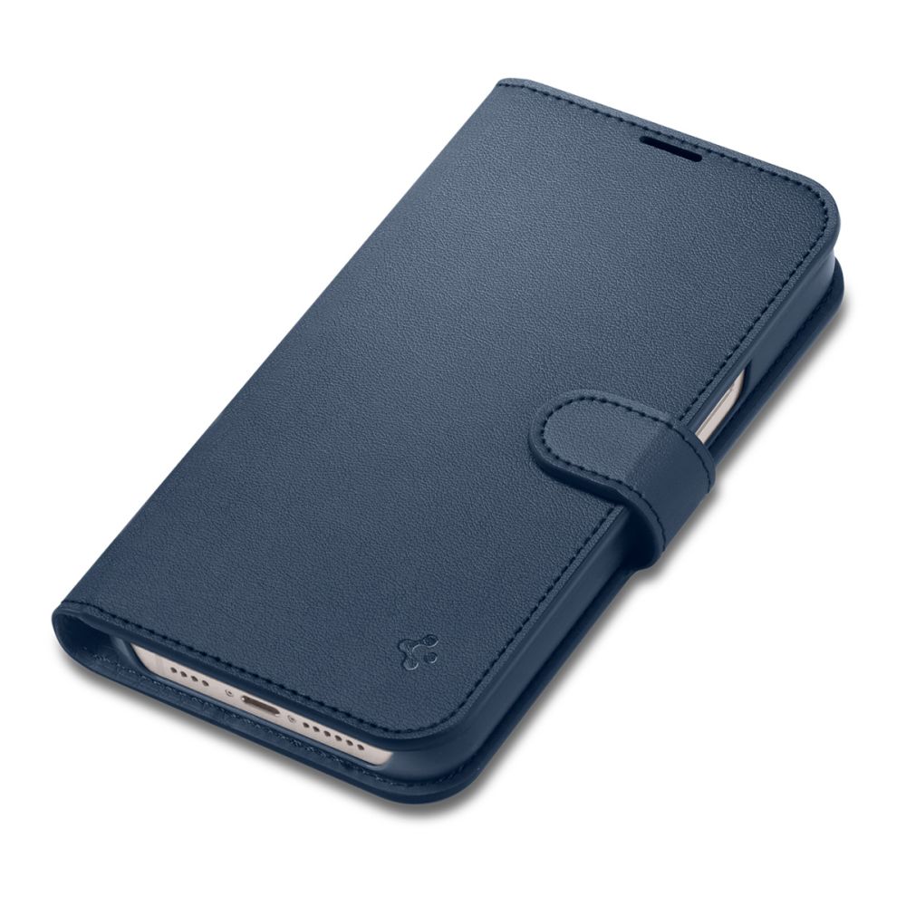 Pokrowiec etui Spigen SGP Wallet S Classic niebieskie APPLE iPhone 14 / 7