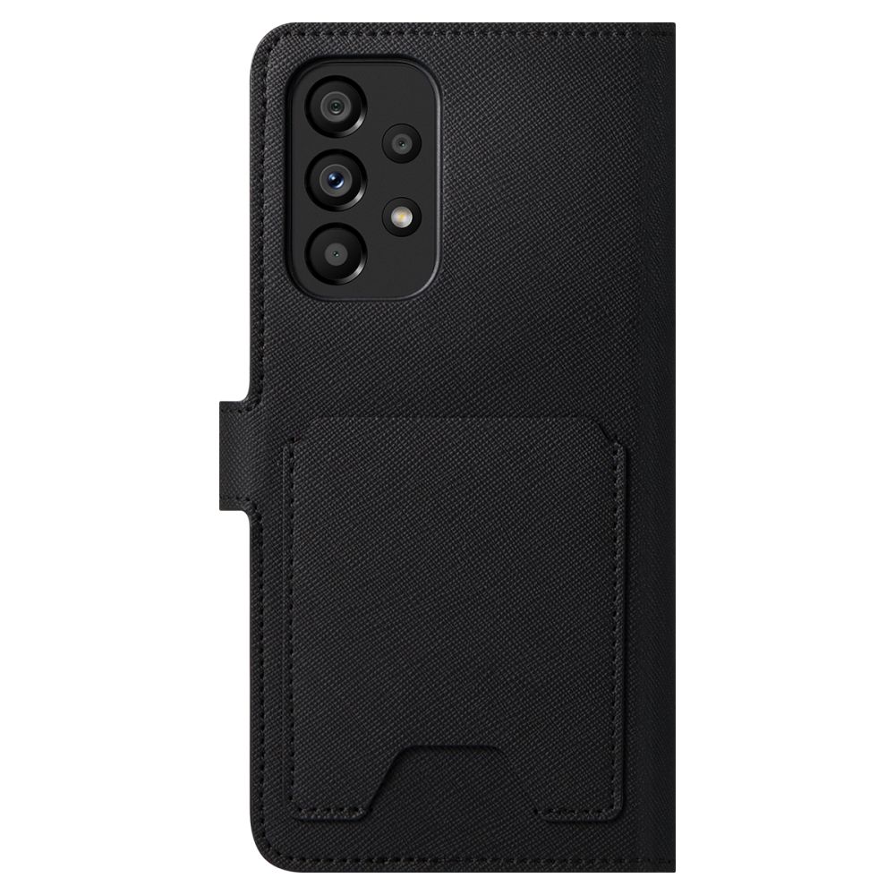 Pokrowiec etui Spigen SGP Wallet S Plus czarne SAMSUNG Galaxy A53 5G / 4
