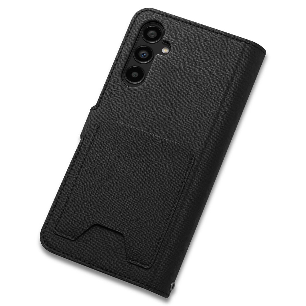 Pokrowiec etui Spigen SGP Wallet S Plus czarne SAMSUNG Galaxy A54 5G / 9