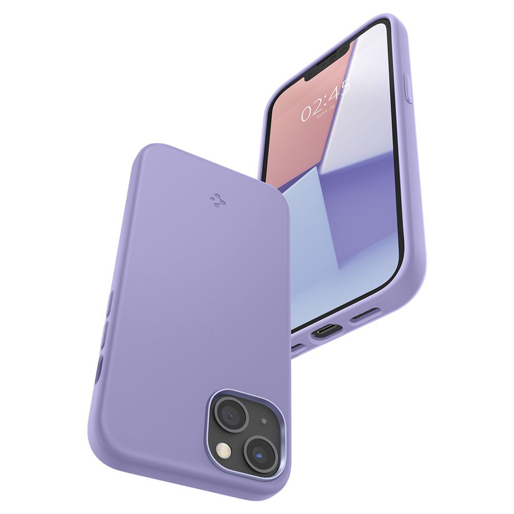 Pokrowiec etui Spigen Silicone Fit Iris purple APPLE iPhone 13 / 7