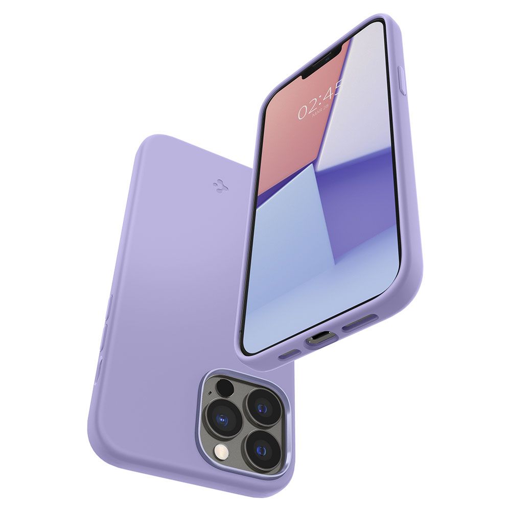 Pokrowiec etui Spigen Silicone Fit Iris purple APPLE iPhone 13 Pro / 7