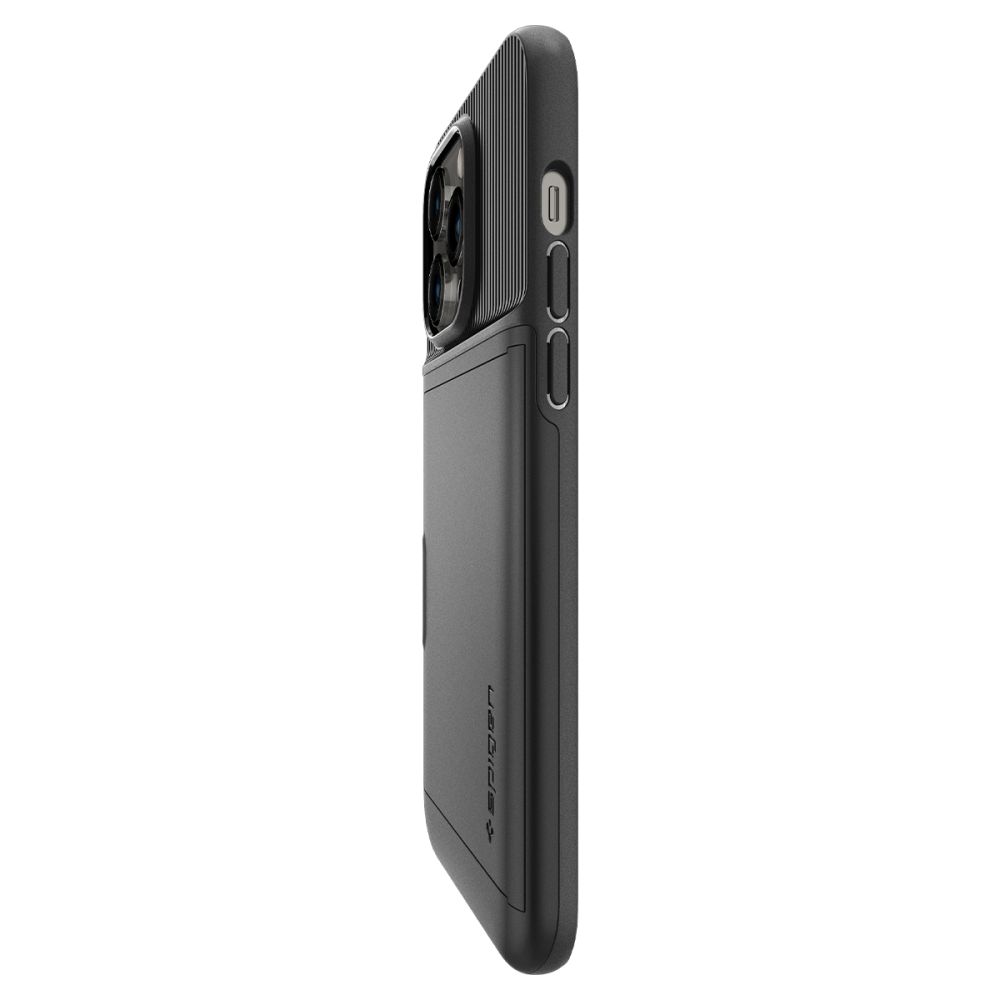 Pokrowiec etui Spigen Slim Armor Cs czarne APPLE iPhone 14 Pro Max / 7