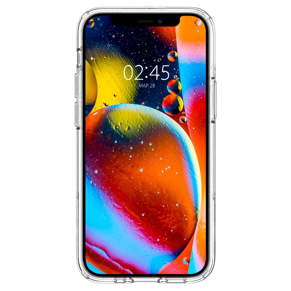 Pokrowiec etui Spigen Slim Armor Essential S Crystal Przeroczyste APPLE iPhone 12 Mini / 3