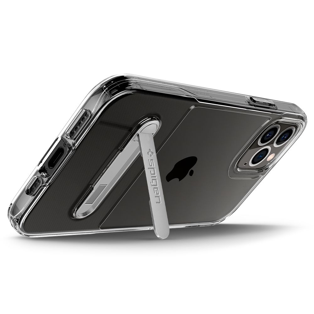 Pokrowiec etui Spigen Slim Armor Essential S Crystal Przeroczyste APPLE iPhone 12 Pro / 7