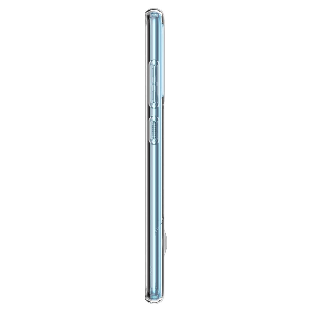Pokrowiec etui Spigen Slim Armor Essential S Crystal przeroczyste SAMSUNG Galaxy A72 / 11