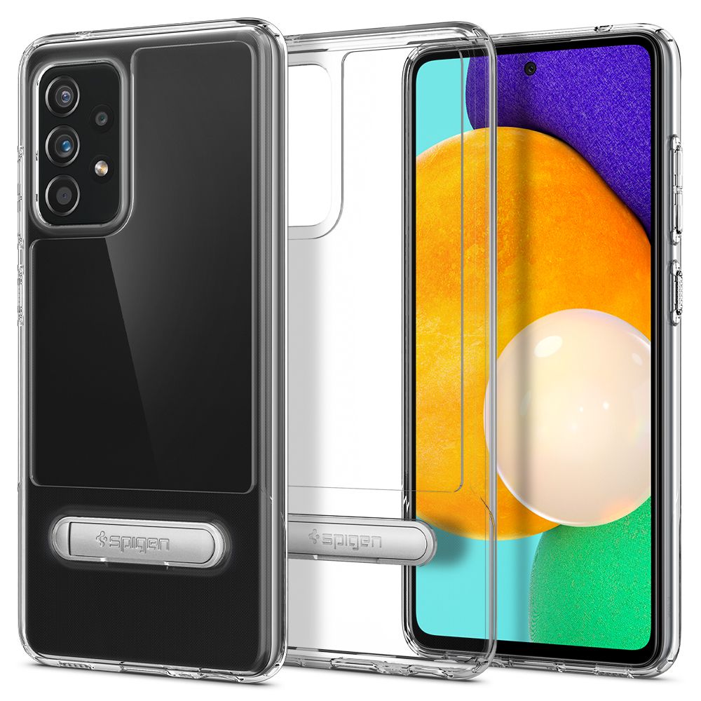 Pokrowiec etui Spigen Slim Armor Essential S Crystal prze�roczyste SAMSUNG Galaxy A72 / 2