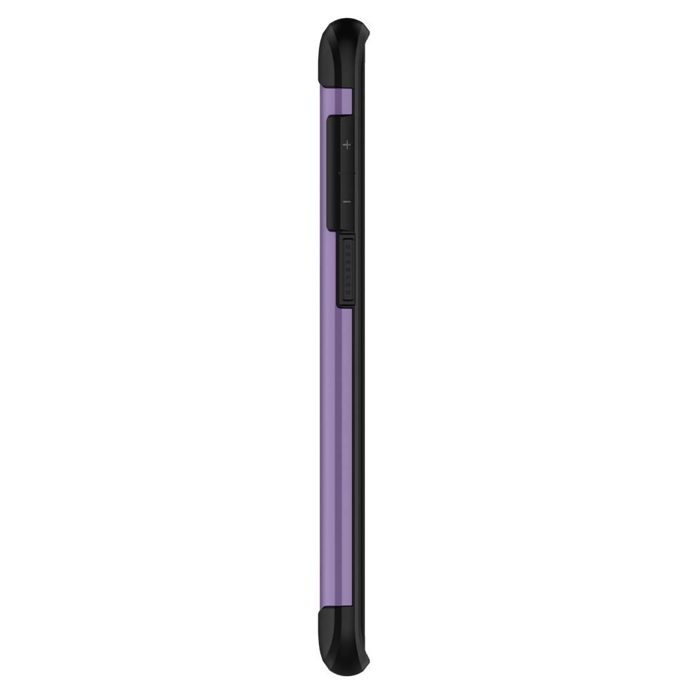 Pokrowiec etui Spigen Slim Armor Lilac Purple SAMSUNG Galaxy S9 Plus / 6