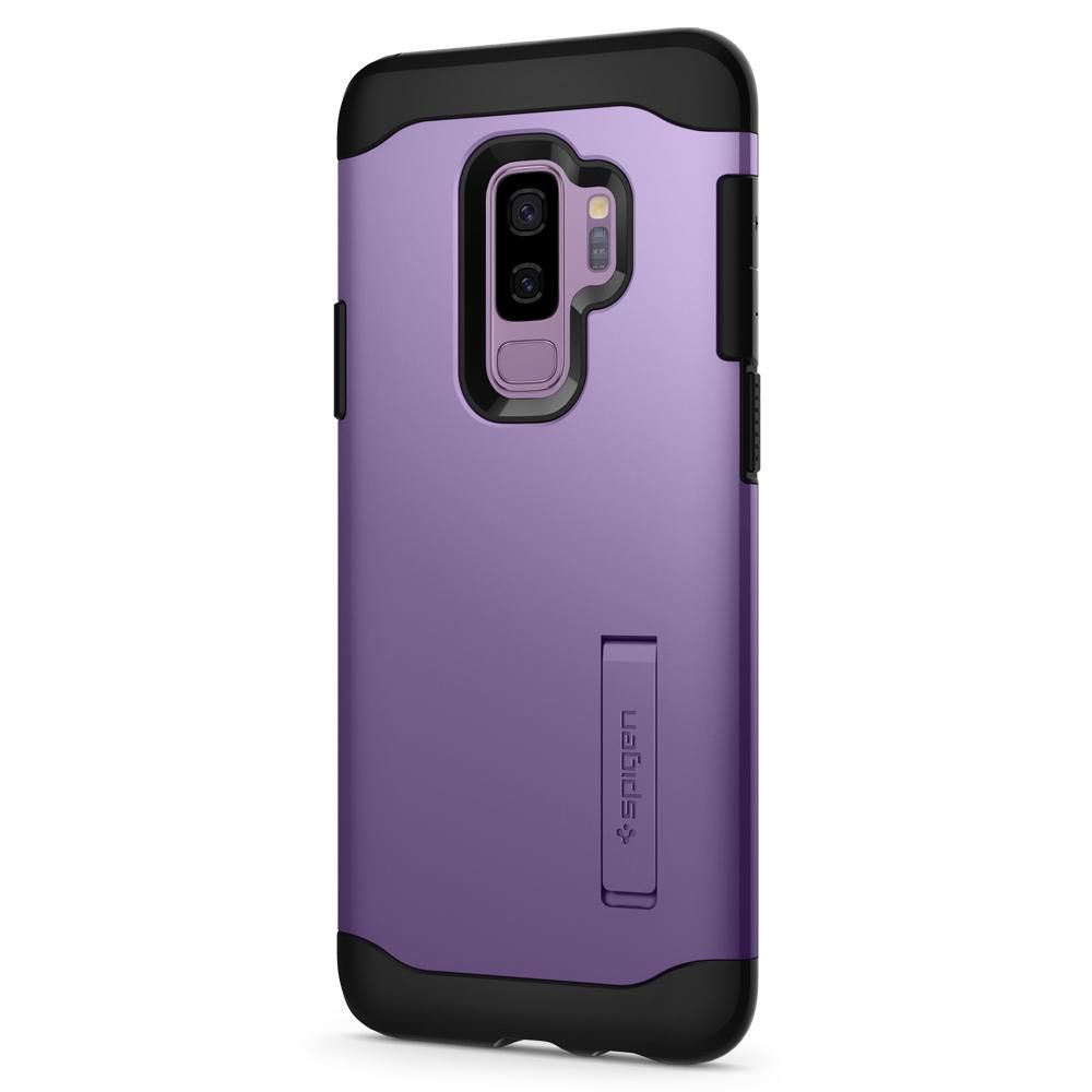 Pokrowiec etui Spigen Slim Armor Lilac Purple SAMSUNG Galaxy S9 Plus / 9