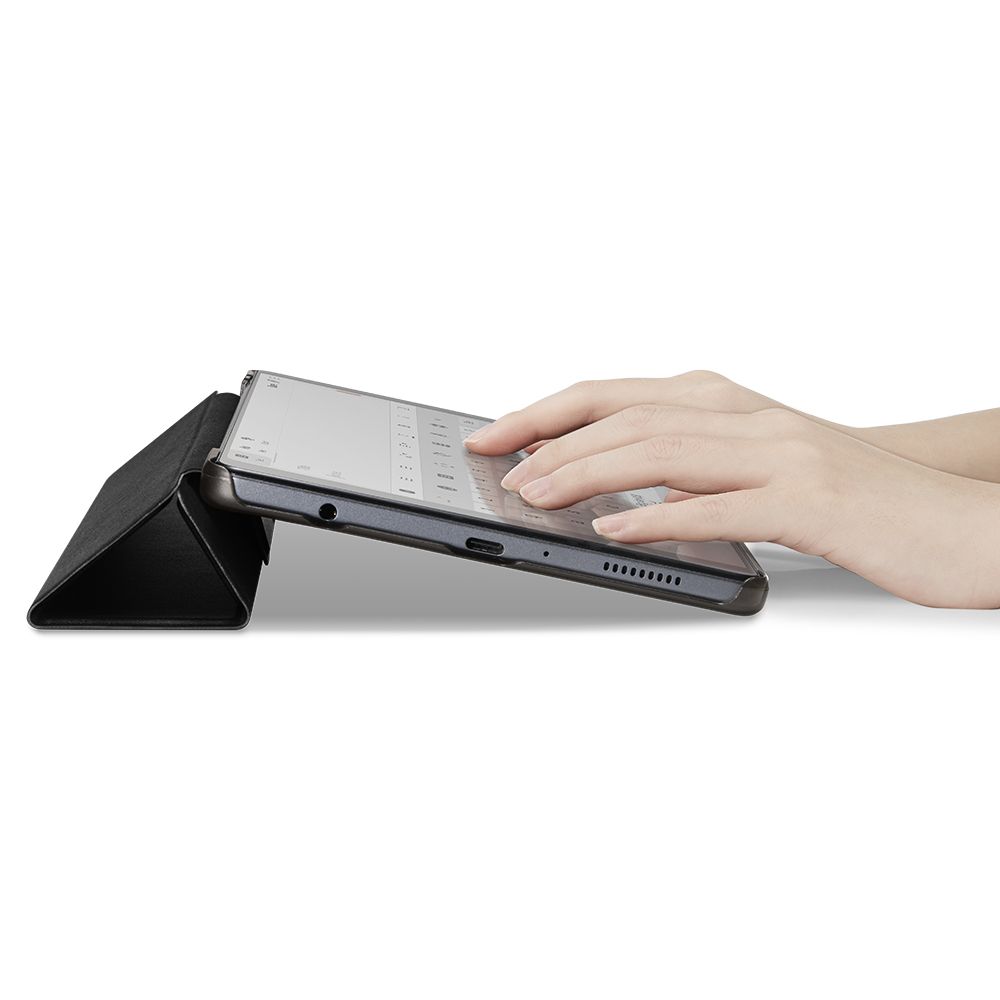 Pokrowiec etui Spigen Smart Fold czarne SAMSUNG Galaxy Tab A7 Lite 8.4 / 7