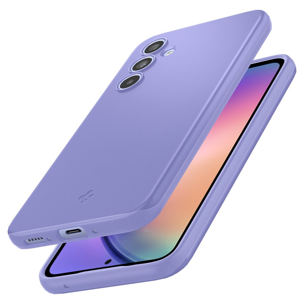 Pokrowiec etui Spigen Thin Fit Awesome fioletowe SAMSUNG Galaxy A54 5G / 7