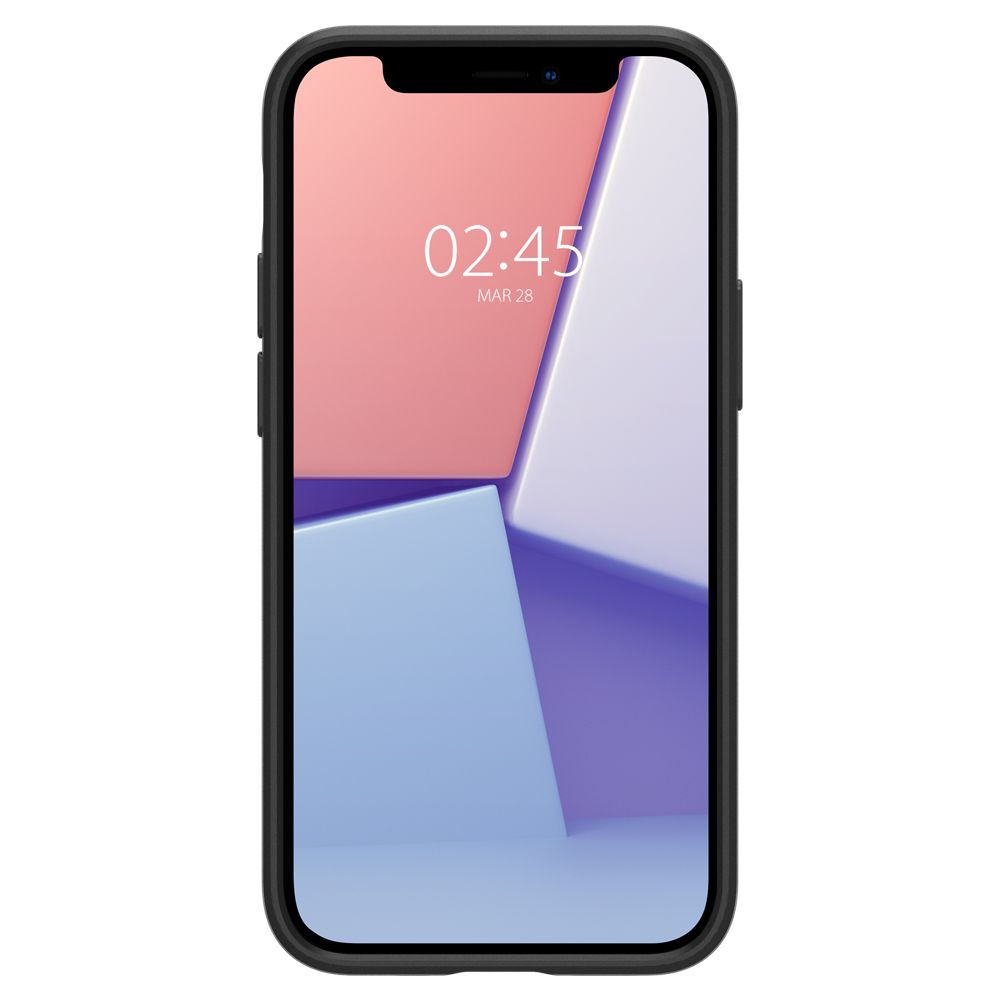 Pokrowiec etui Spigen Thin Fit Czarne APPLE iPhone 12 Mini / 3 Pokrowiec etui Spigen Thin Fit Czarne APPLE iPhone 12 Mini / 3