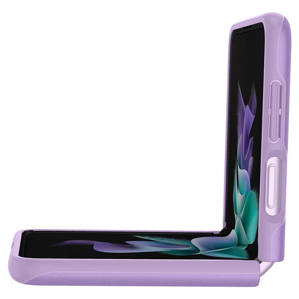 Pokrowiec etui Spigen Thin Fit Galaxy Shiny lavender SAMSUNG Galaxy Z Flip 3 / 7