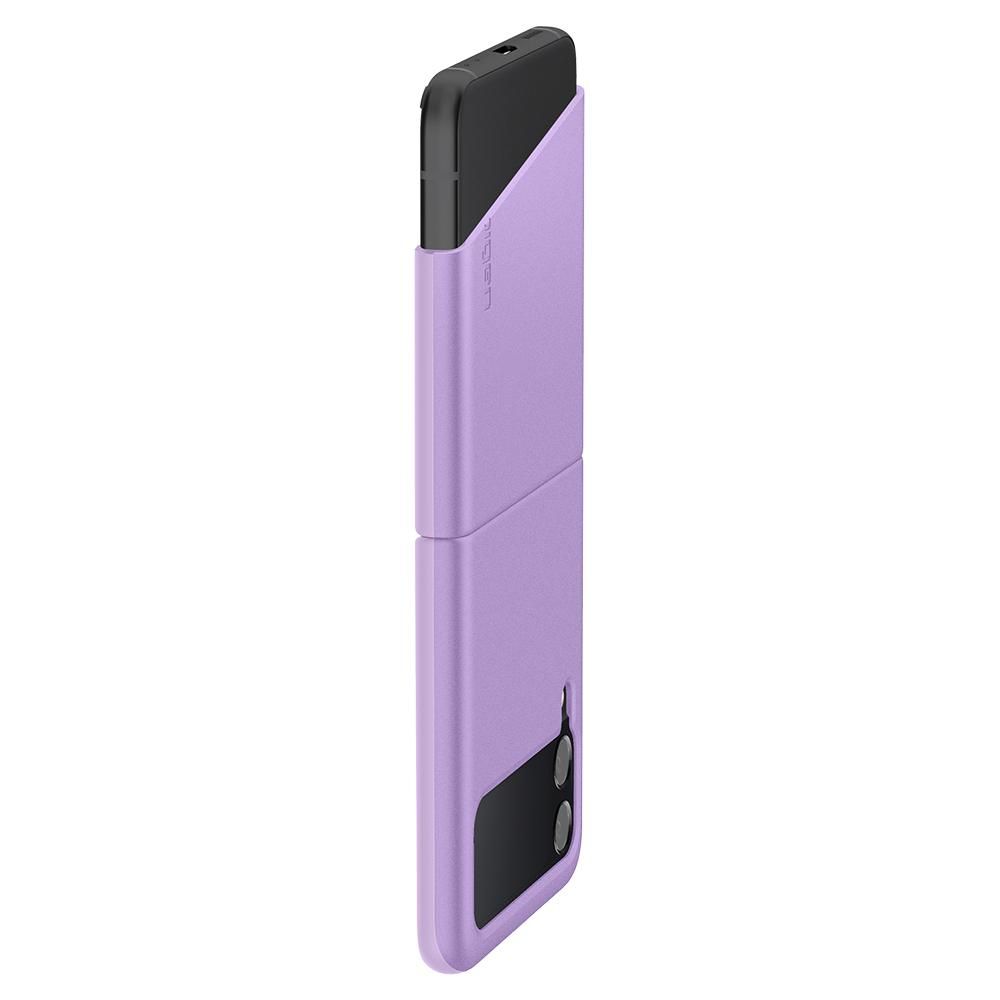 Pokrowiec etui Spigen Thin Fit Galaxy Shiny lavender SAMSUNG Galaxy Z Flip 3 / 9