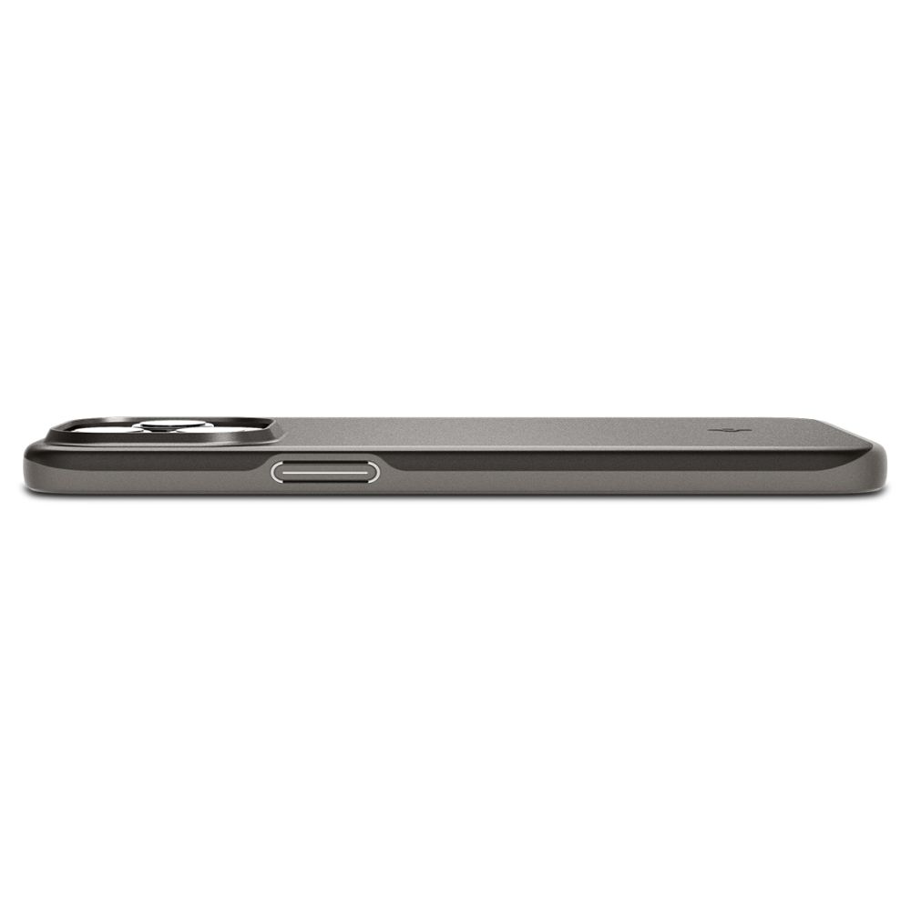 Pokrowiec etui Spigen Thin Fit gunmetal APPLE iPhone 15 Pro / 10