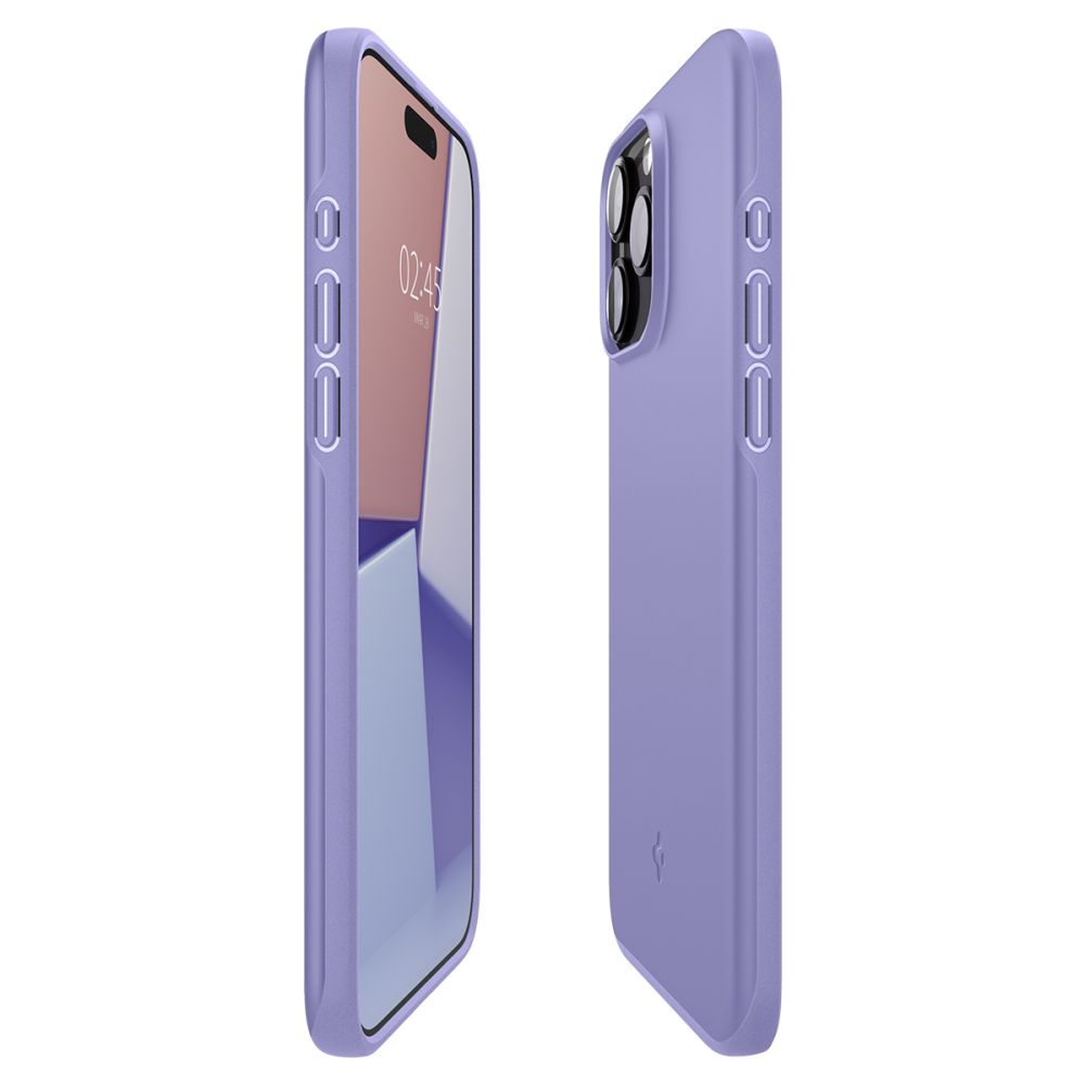 Pokrowiec etui Spigen Thin Fit Iris purple APPLE iPhone 15 Pro / 8