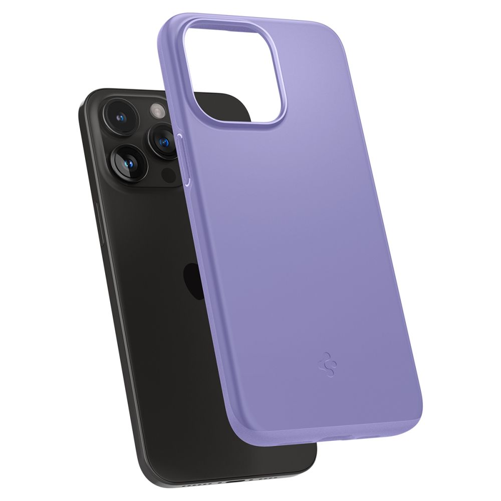 Pokrowiec etui Spigen Thin Fit Iris purple APPLE iPhone 15 Pro Max / 9
