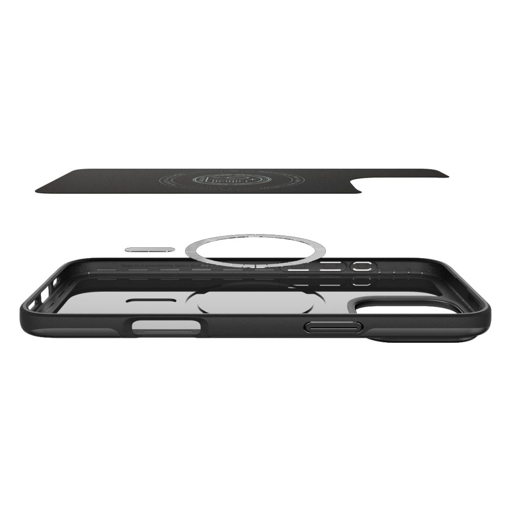 Pokrowiec etui Spigen Thin Fit Mag Magsafe czarne APPLE iPhone 16 Pro Max / 5