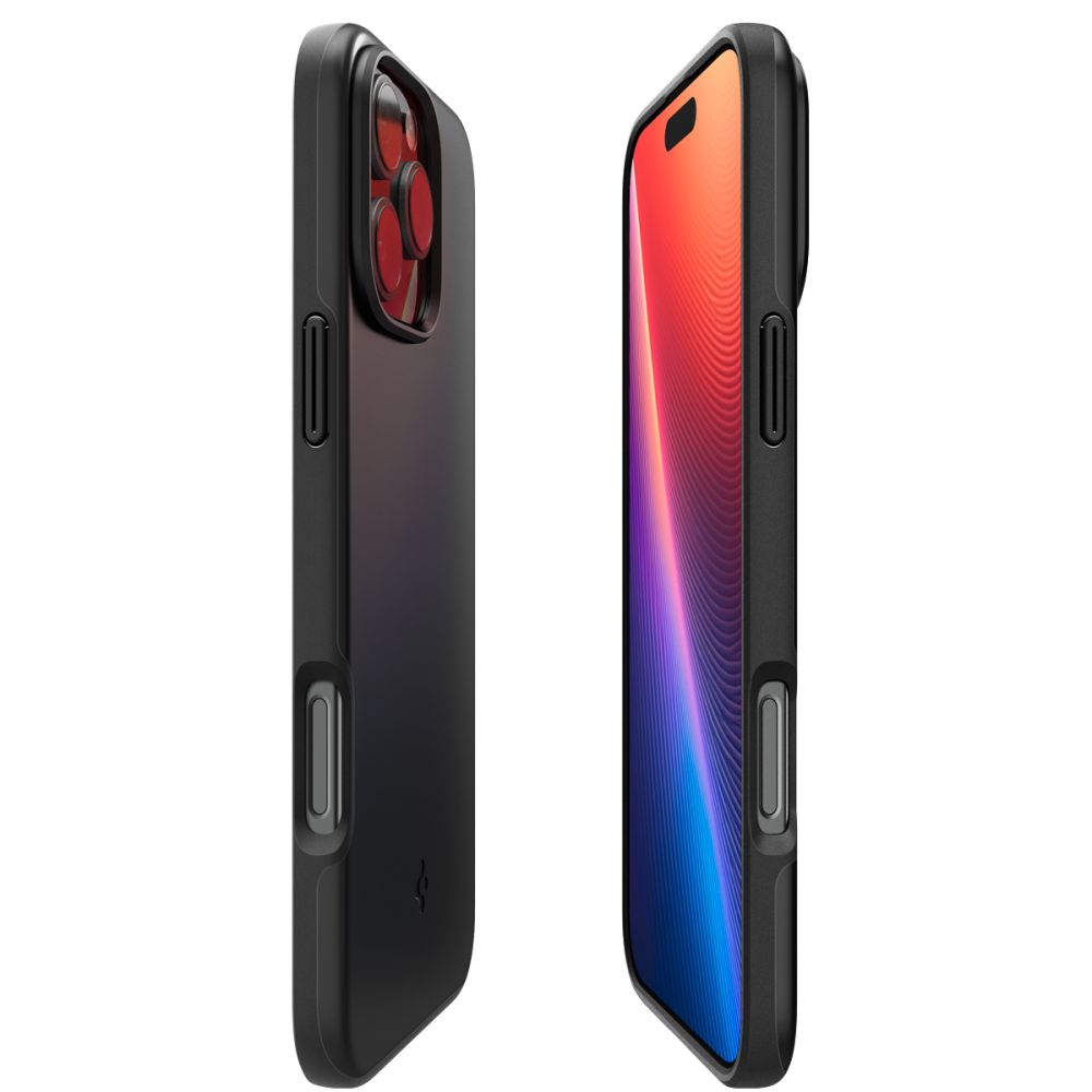 Pokrowiec etui Spigen Thin Fit Mag Magsafe czarne APPLE iPhone 16 Pro Max / 6