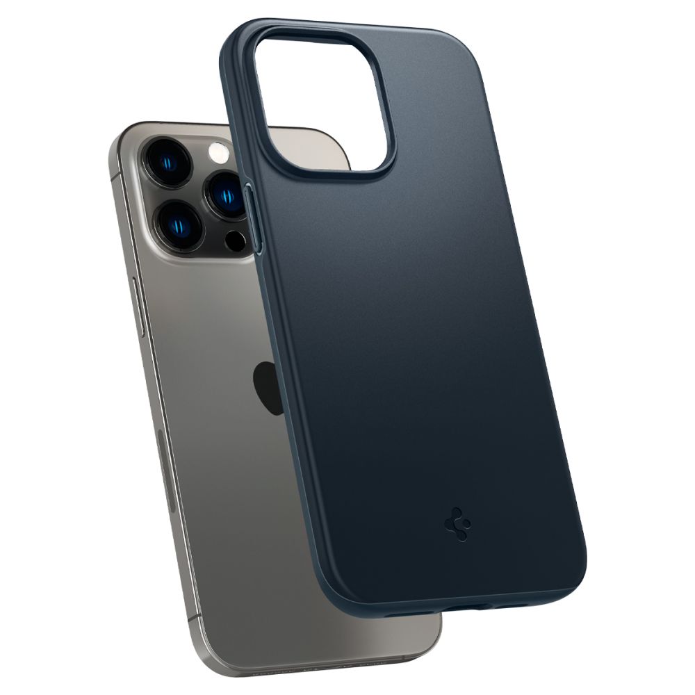 Pokrowiec etui Spigen Thin Fit Metal slate APPLE iPhone 14 Pro Max / 8