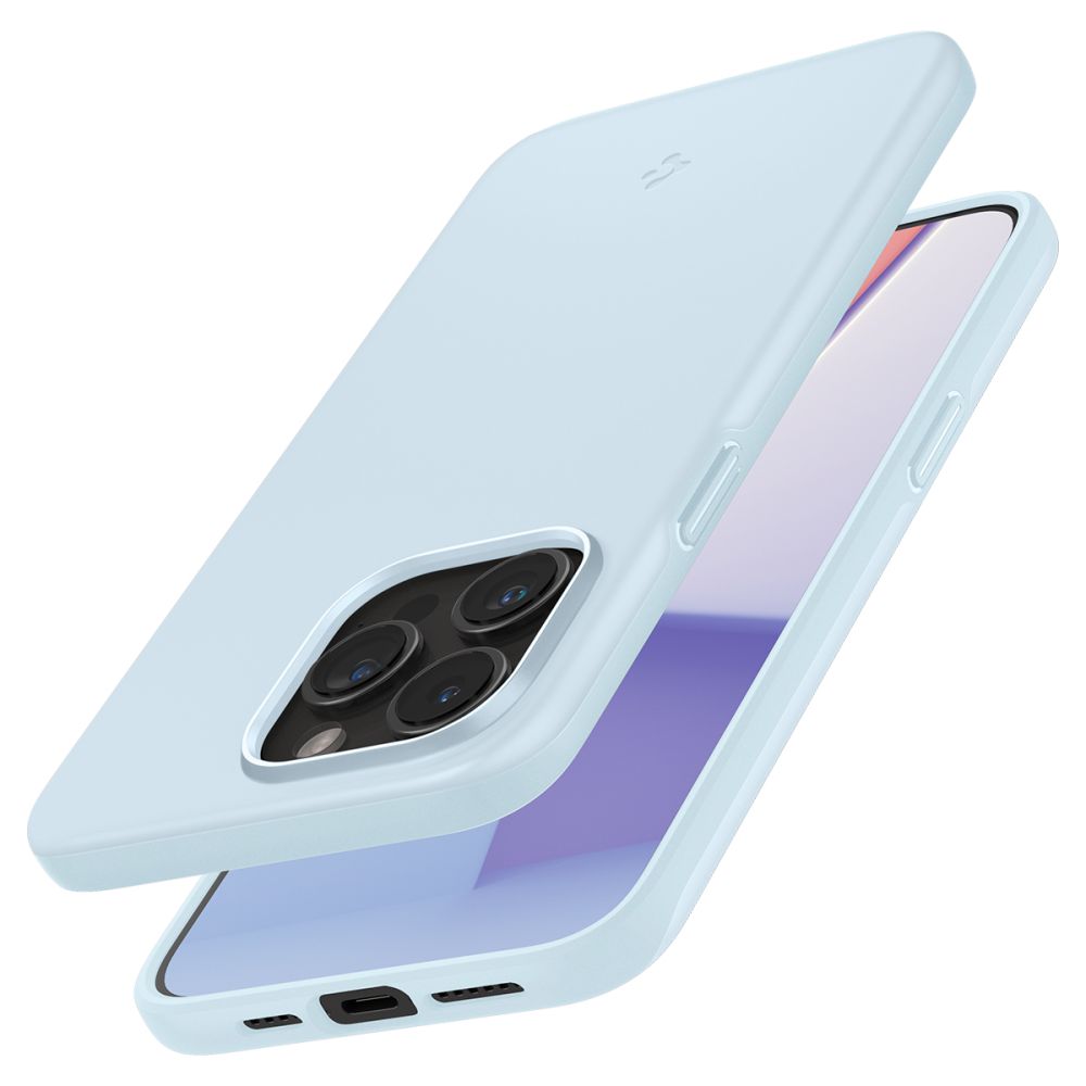 Pokrowiec etui Spigen Thin Fit Mute niebieskie APPLE iPhone 15 Pro Max / 7