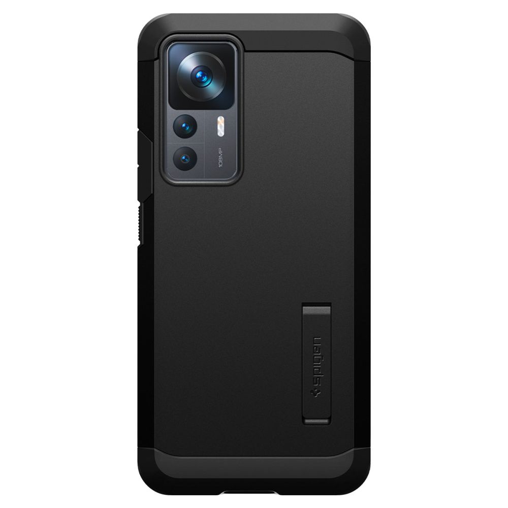 Pokrowiec etui Spigen Tough Armor czarne Xiaomi 12T Pro / 2