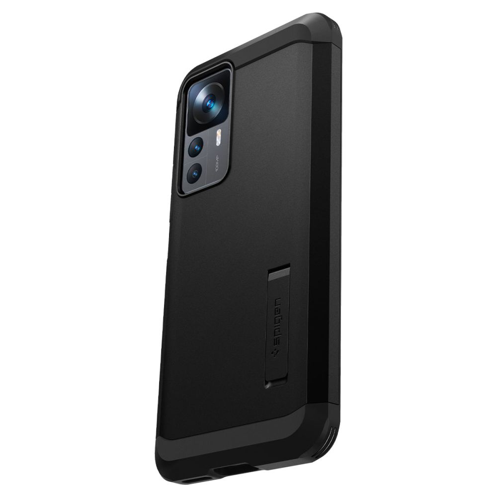 Pokrowiec etui Spigen Tough Armor czarne Xiaomi 12T Pro / 8