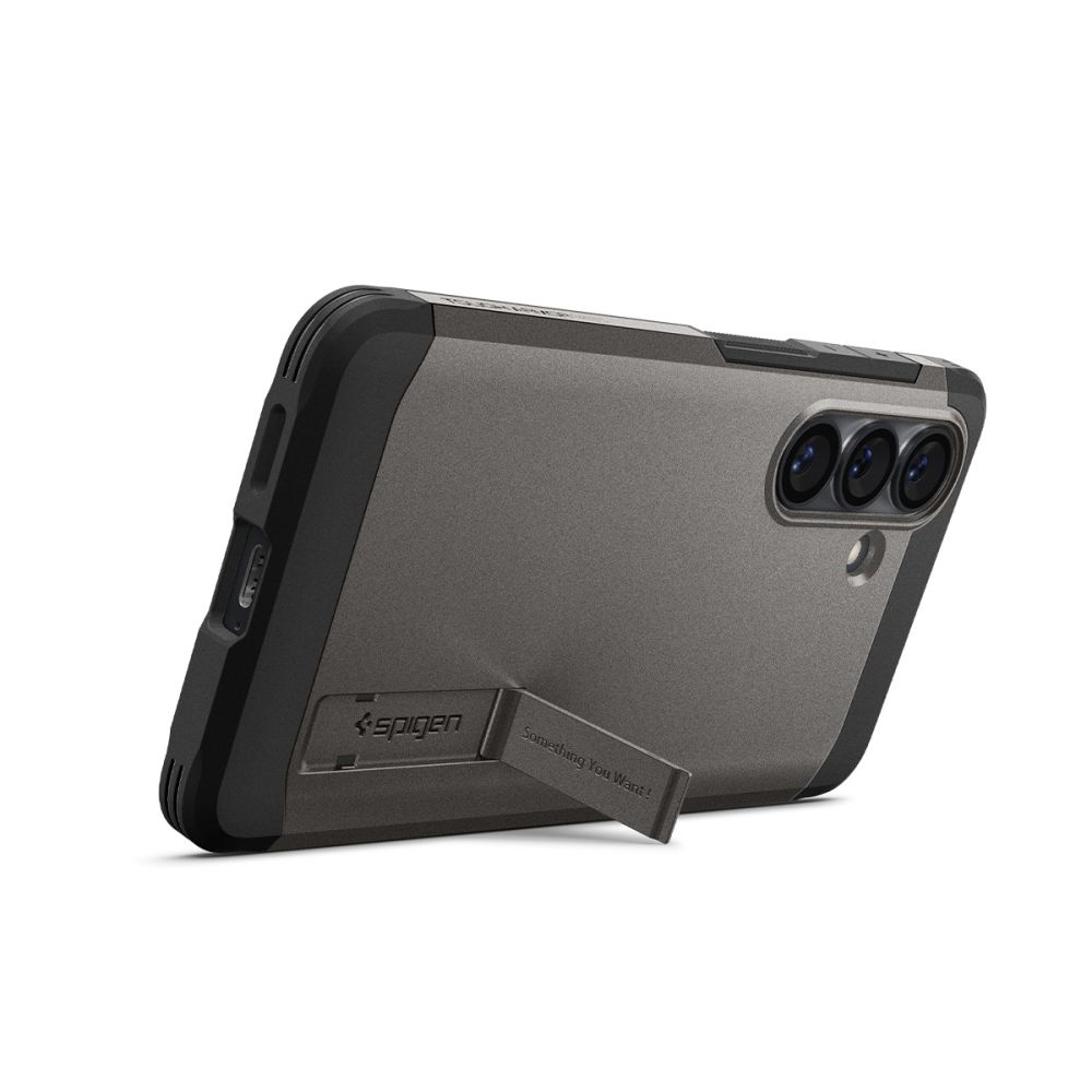 Pokrowiec etui Spigen Tough Armor Mag Magsafe gunmetal SAMSUNG Galaxy S26 Plus / 7