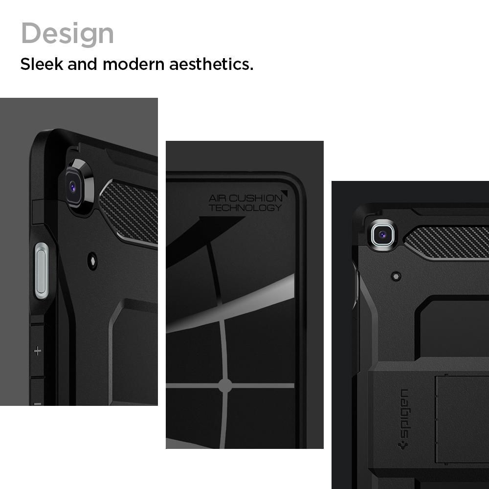 Pokrowiec etui Spigen Tough Armor Tech czarne SAMSUNG Galaxy Tab S5e 10.5 / 10