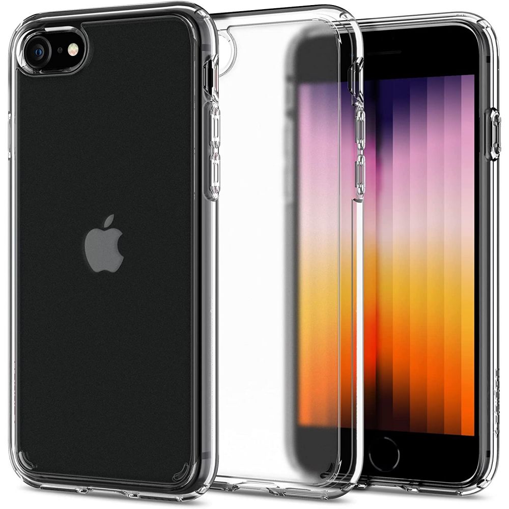 Pokrowiec etui Spigen Ultra Hybrid 2 Frost przeroczyste APPLE iPhone SE 2022