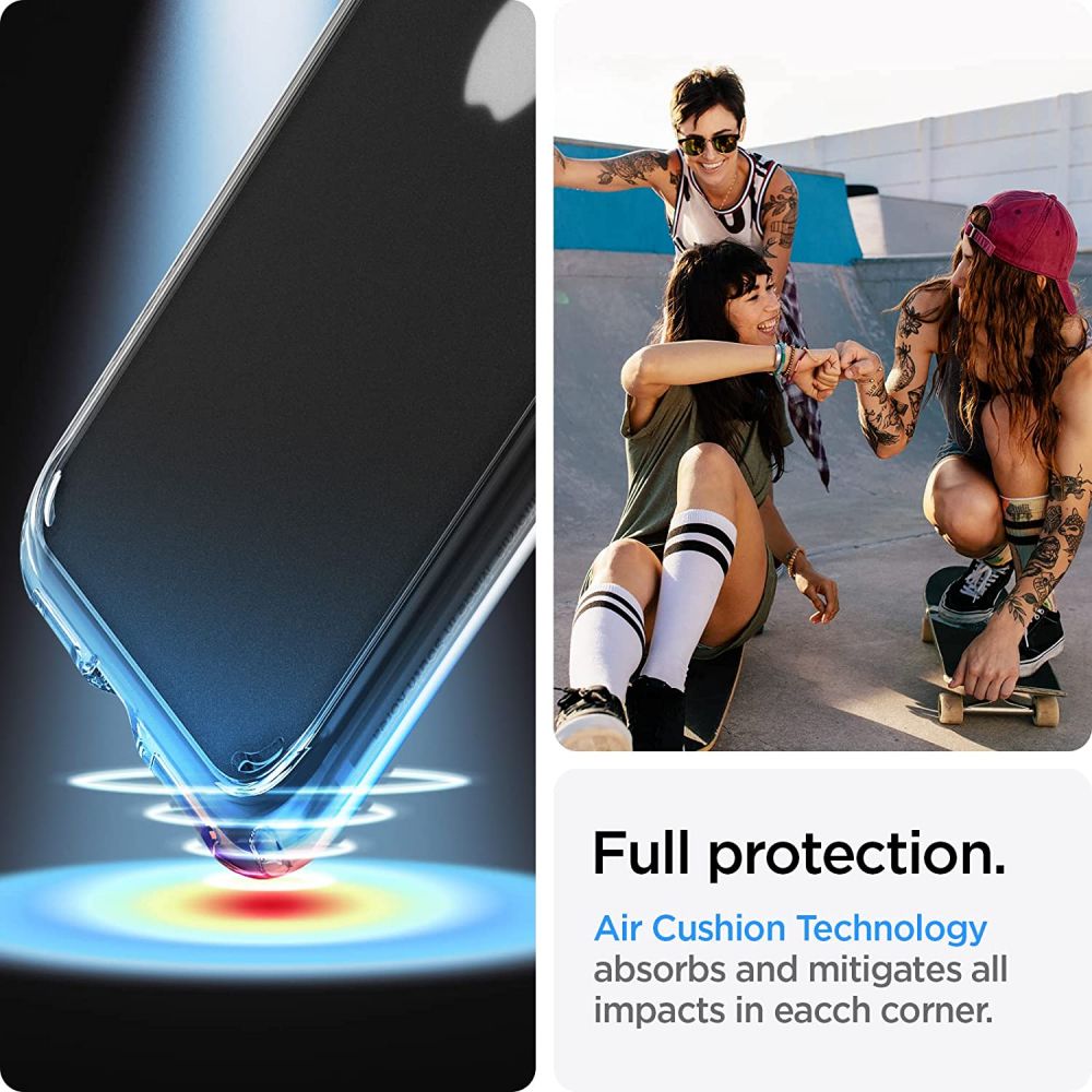 Pokrowiec etui Spigen Ultra Hybrid 2 Frost przeroczyste APPLE iPhone SE 2022 / 5